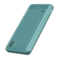 10000mAh Power Bank with 22.5W Fast Charging, 3X Output Ports, Supports Android, iPhone, Tablets, Earbuds (Cerulean Blue)