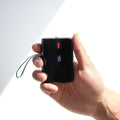 10000 Mah 22.5W USB Type C Pocket Size Power Bank with Compact & Lightweight Design,LED Battery Display,12 Layer Smart IC Protection & Smart Power Management(Carbon Black)